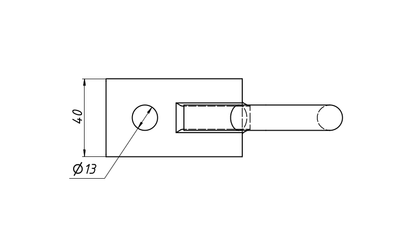 Чертеж кронштейна КСО-4 для закрепления кабелей в шахте