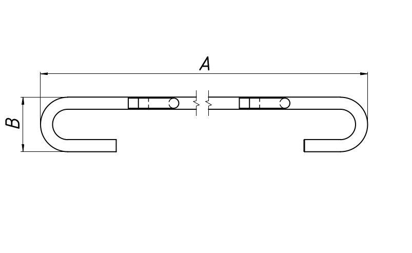 Чертеж шахтного кабельного подвеса