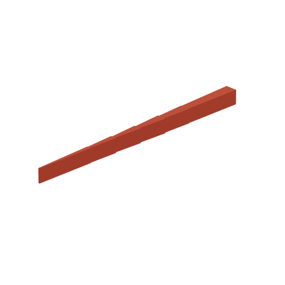 Клин для подвесов МБЗК - вид сбоку