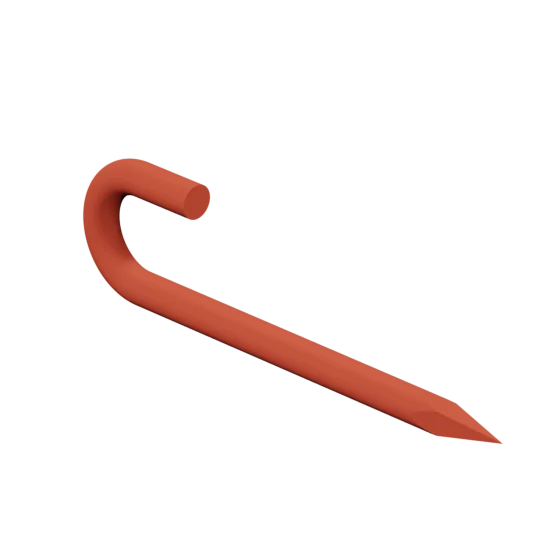 Металлический кронштейн для крепления кабельных конструкций  в шахте