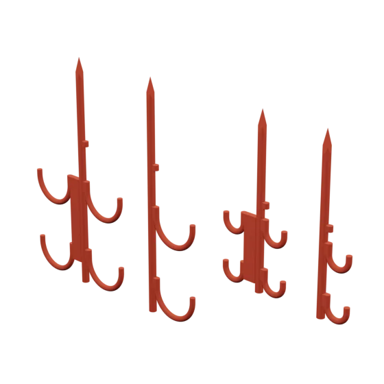 Подвесы для кабелей на кровлю  горных выработок