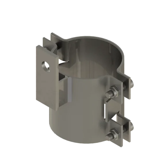 Кабельный зажим для вертикальных выработок