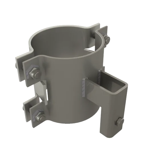 Крепление кабелей в вертикальных стволах