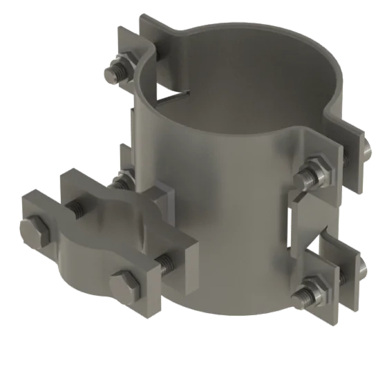 Кабельное крепление на стальной канат