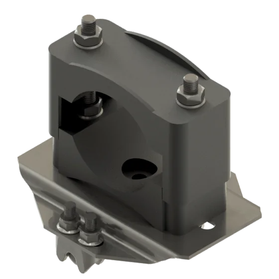 Кабельный зажим для  горных выработок